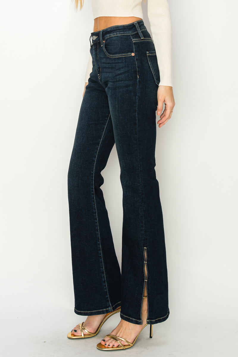 Artemis Vintage High Rise Flare Jeans in 5 (26) view 3 - High-Waisted - High Rise Jeans Women (bottom)