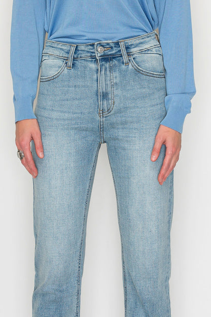 Artemis Vintage High Rise Straight Leg Jeans in 13 (30) view 7 - High-Waisted - High Rise Jeans Women (bottom)