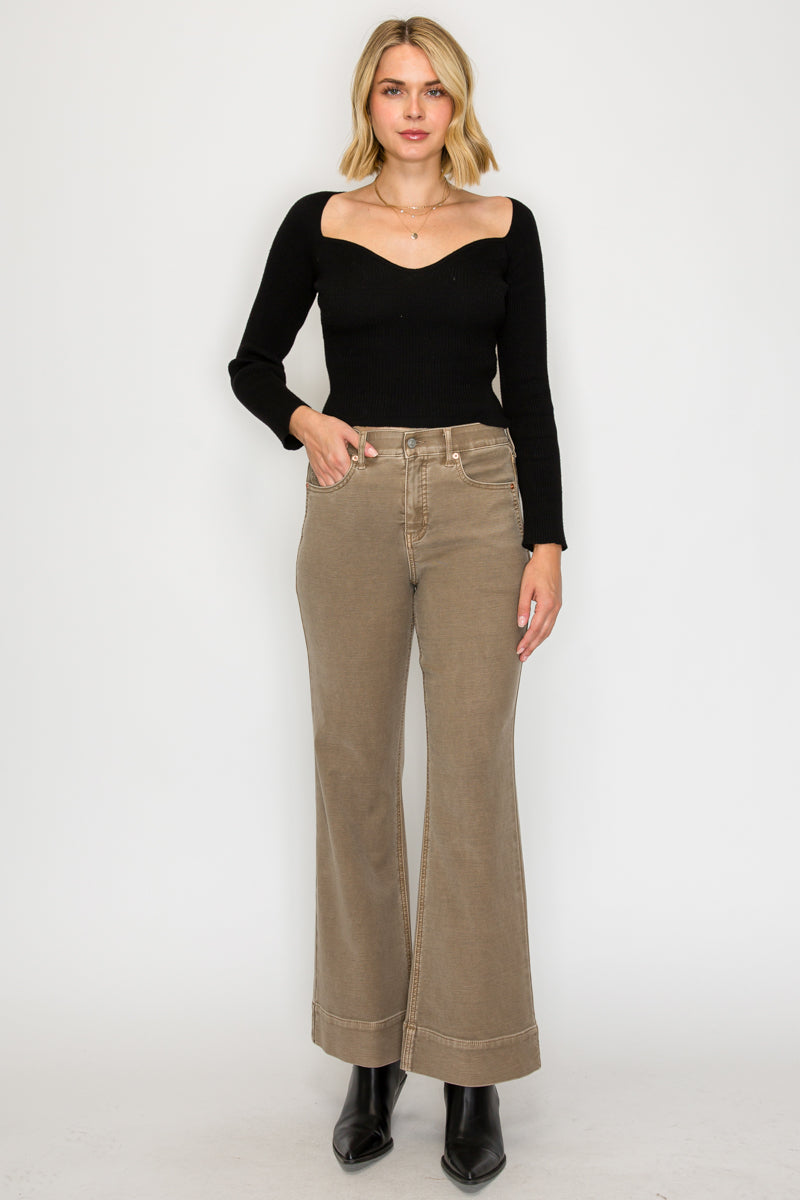 Artemis Vintage Tummy Control High Rise Holly Flare Jeans view 5 - High-Waisted - Tummy Control Jeans For Women