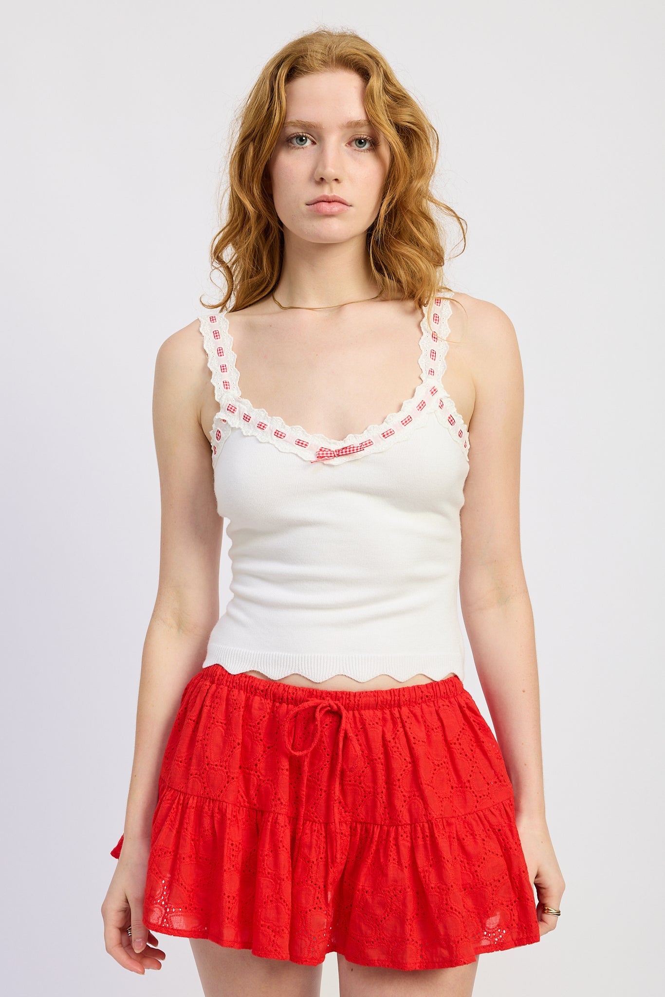 Aruna Top in Off-White - Aruna Top Cult Gaia