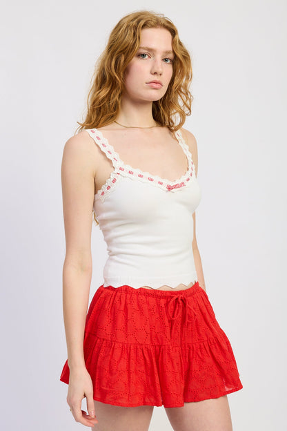 Aruna Top in Off-White view 3 - Aruna Top Cult Gaia