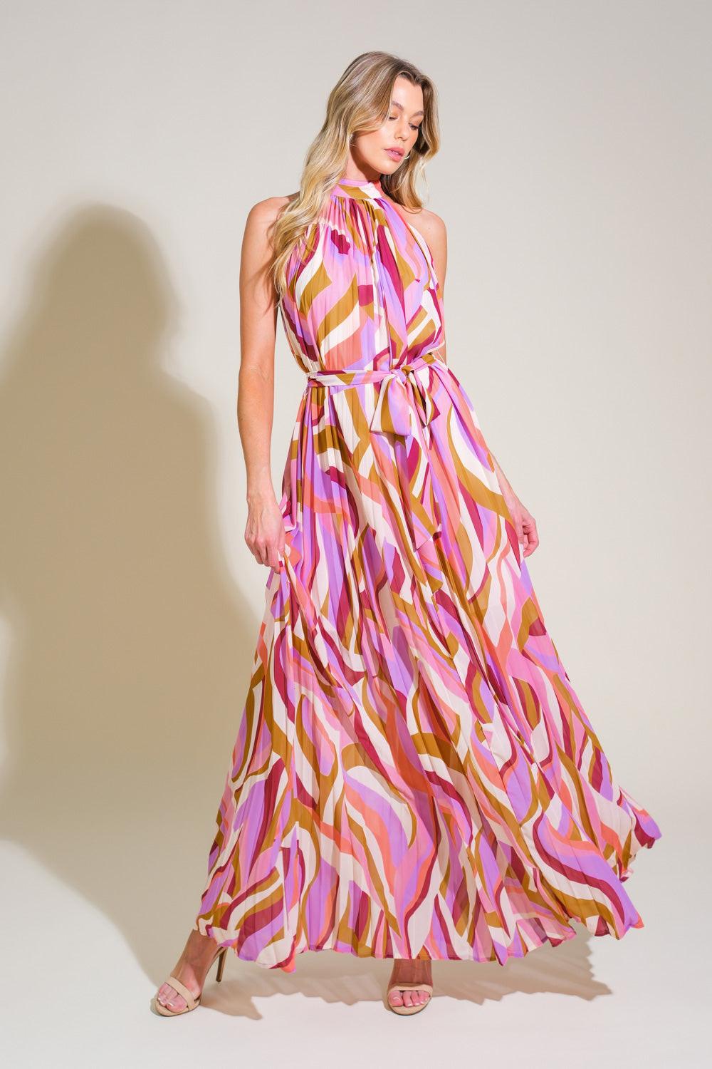 As Time Goes by Woven Maxi Dress in LAVENDER ACID - Time Flies Dress Up