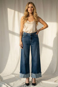 Athena Inseam Transform High Rise A-wide Jeans 1 (24) (bottom) - wide jeans, rise wide jeans - shop at us.meeeshop