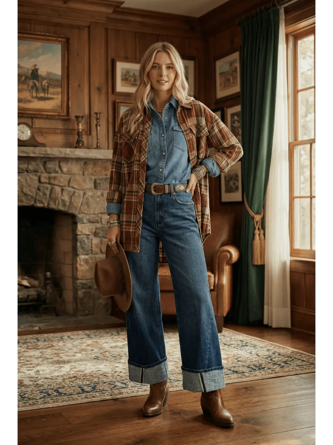Athena Inseam Transform High Rise A-wide Jeans in 15 (31) view 8 - High-Waisted (bottom)
