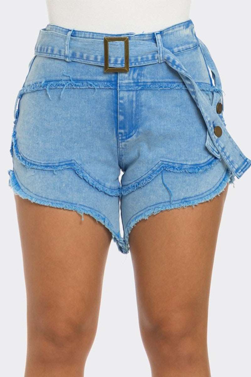 Athina Casual Summer Strap Shorts in Medium view 4 - Summer Outfit Idea (bottom)