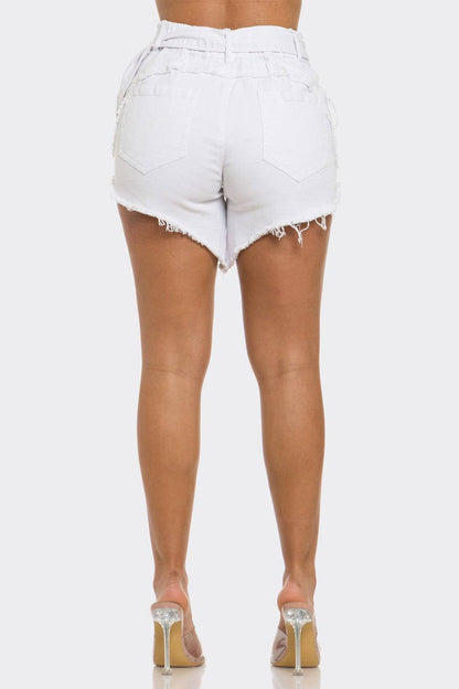 Athina Casual Summer Strap Shorts view 9 - Summer Outfit Idea (bottom)