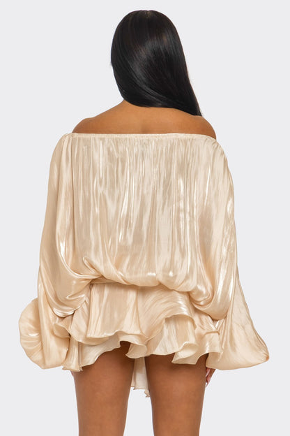Athina Retail Champagne Dream Romper view 6 (one-piece)