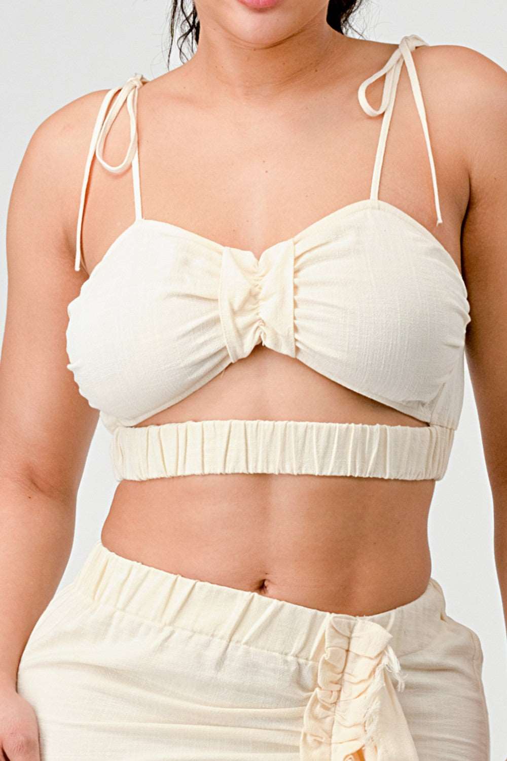 Athina Retail Cream Dream Ruched Set view 10 (one-piece)