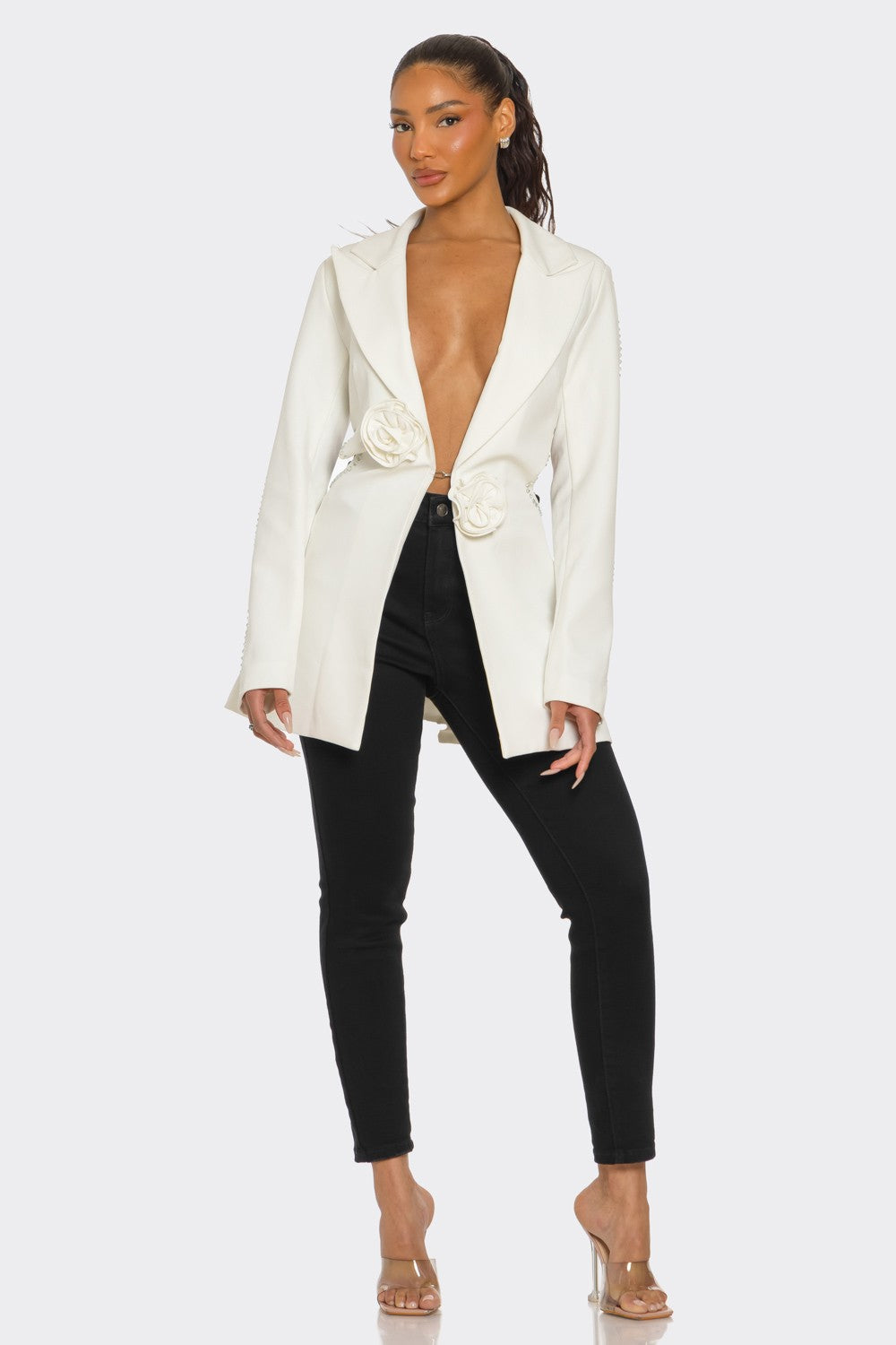 Athina Retail Sculpted Elegance Blazer view 8 - Casual Office Outfit (layer)