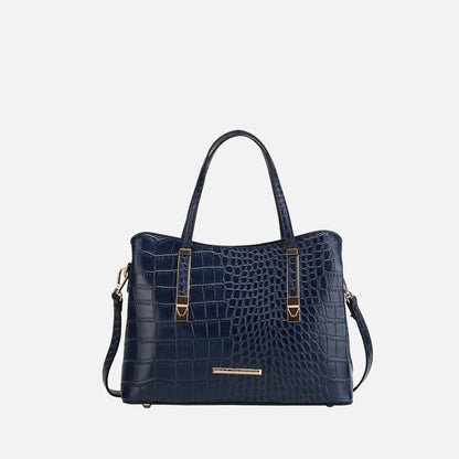 Aurelia Embossed Shoulder Bag view 12