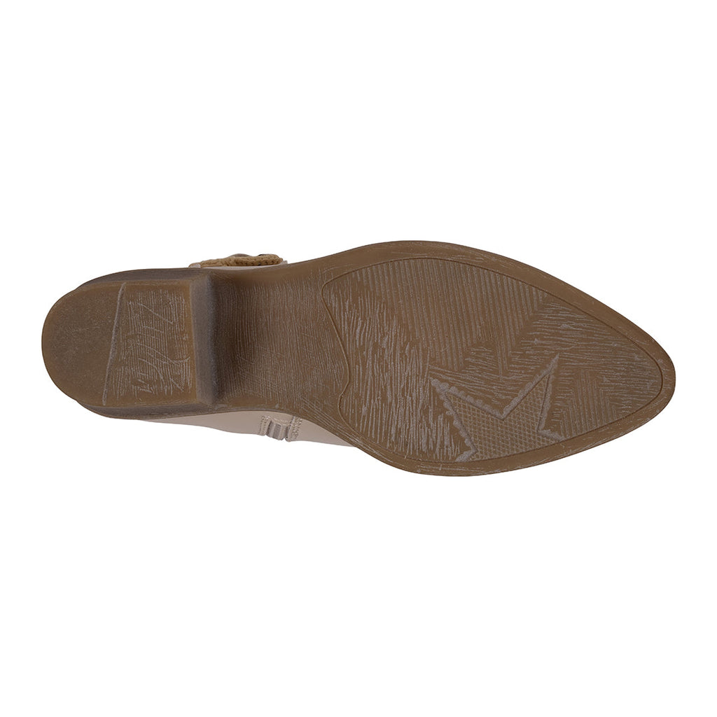 Avery Beige Western Booties 8 view 5 (shoe) - western booties, beige western booties - shop at us.meeeshop