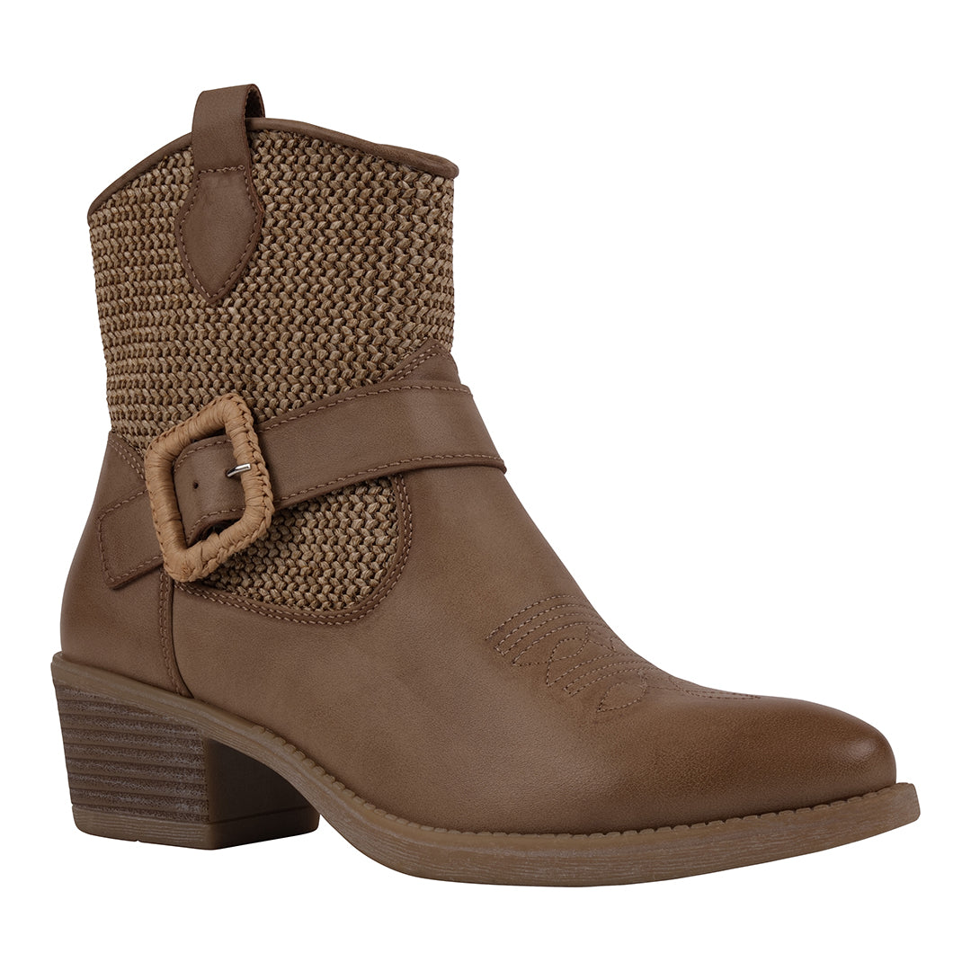 Avery Taupe Western Booties 6 (shoe) - western booties, taupe western booties - shop at us.meeeshop