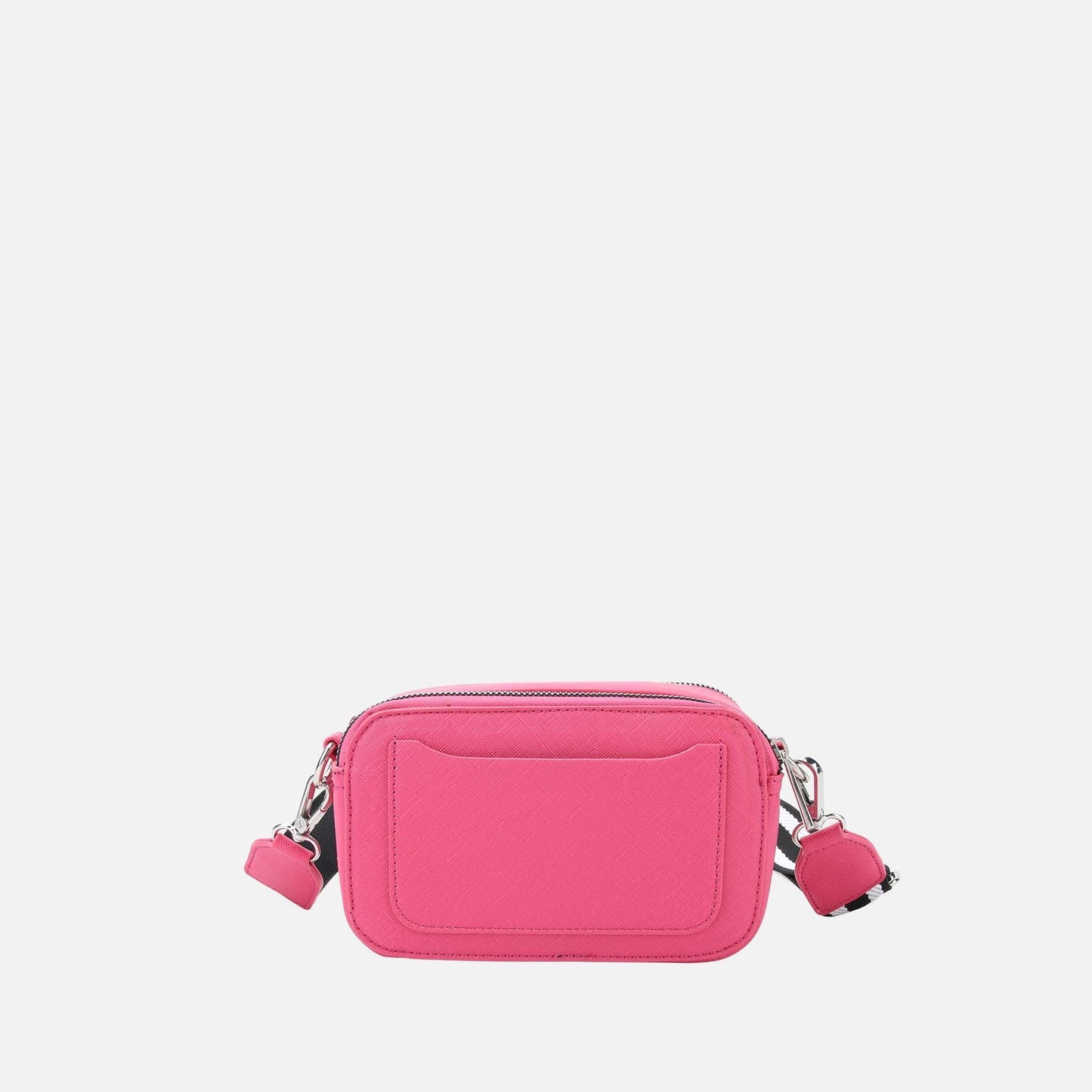 Avielle Crossbody Bag in Coffee view 3 - Aviel Mini Double Zip Crossbody