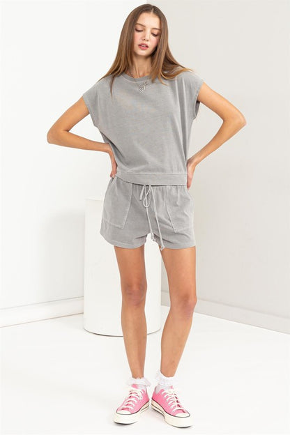 HYFVE Matching Top and Shorts Set | us.meeeshop