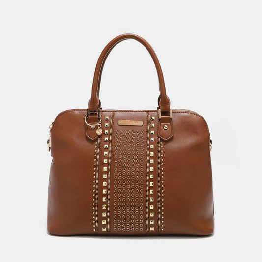 Nicole Lee USA Studded Decor Handbag | us.meeeshop