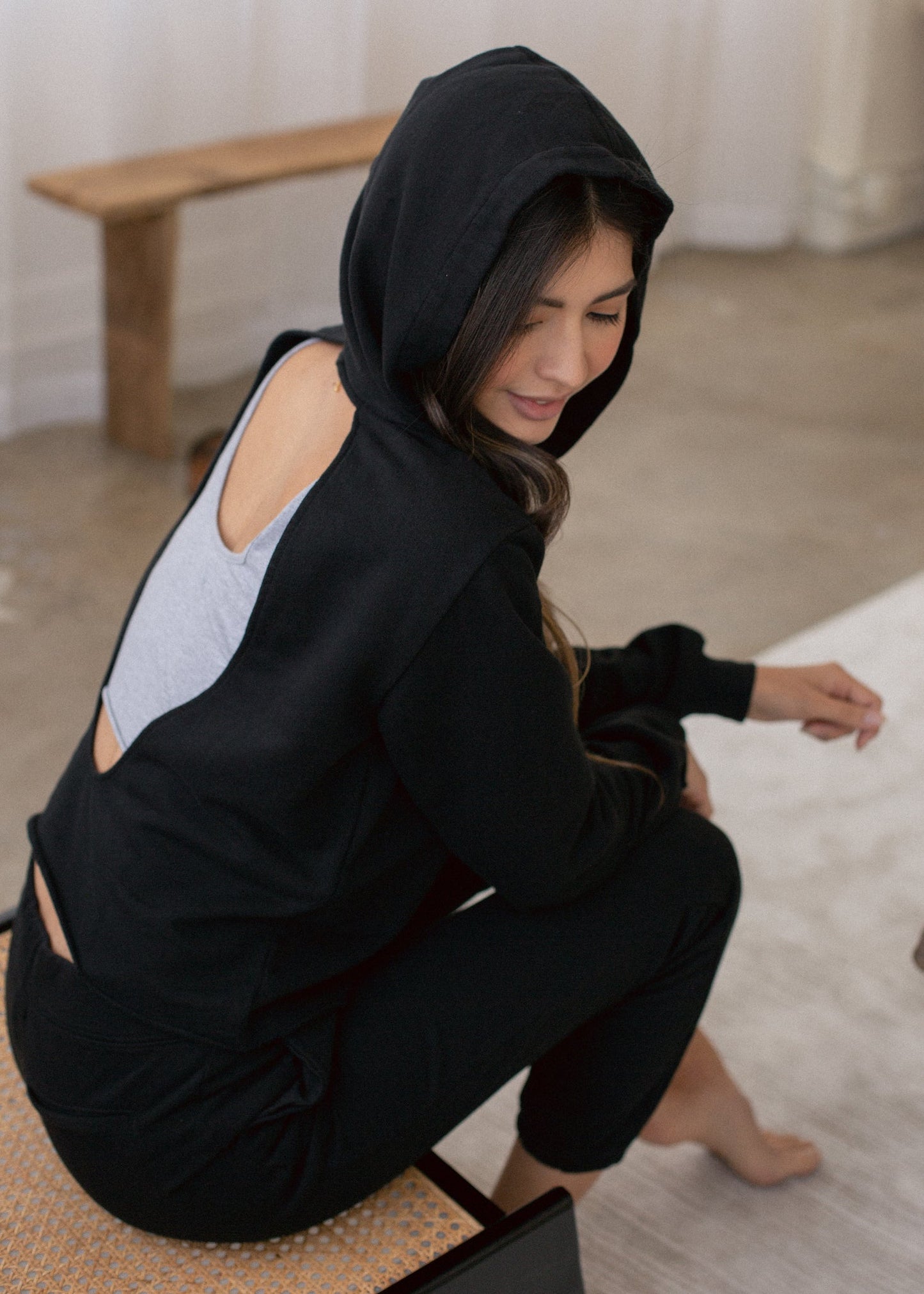 Backless Hoodie in S view 7 (top)