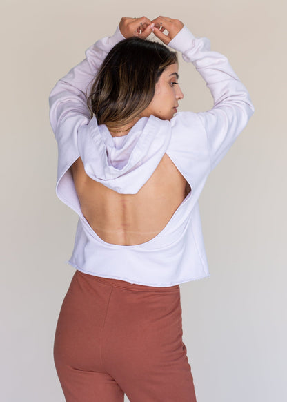 Backless Hoodie in XS view 2 (top)