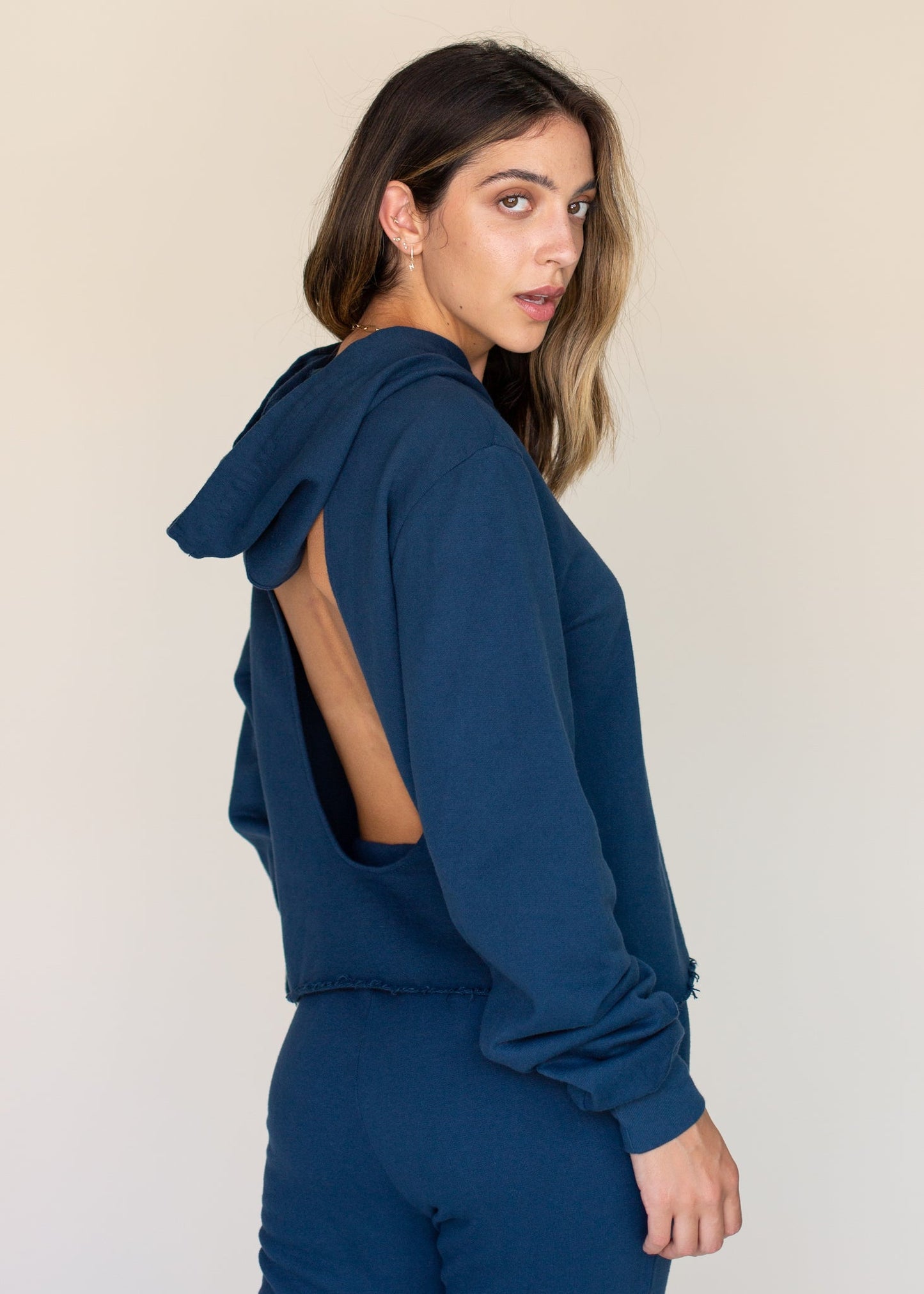 Backless Hoodie in XS view 3 (top)