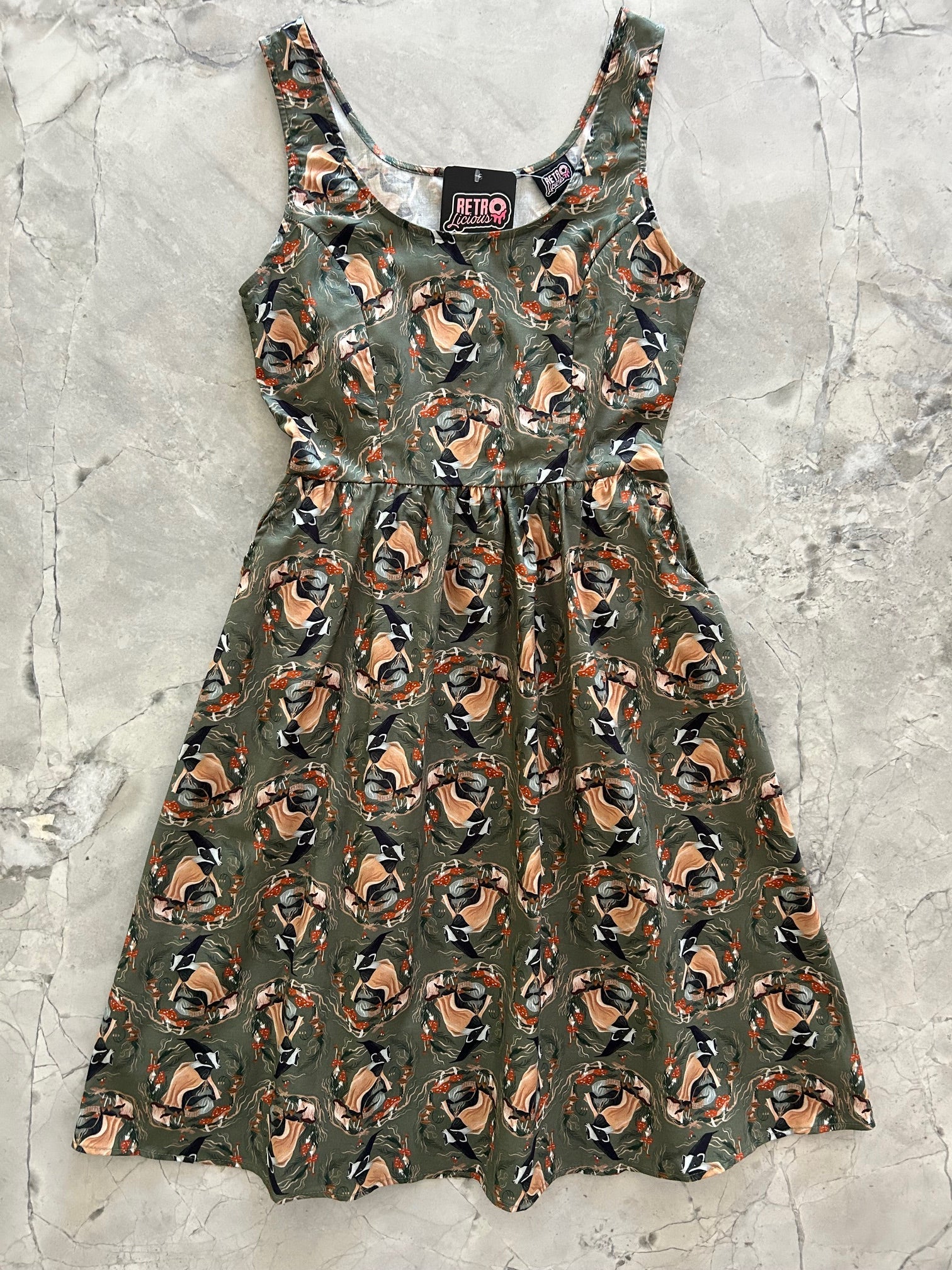 Badger Fit & Flare Dress in XL view 5