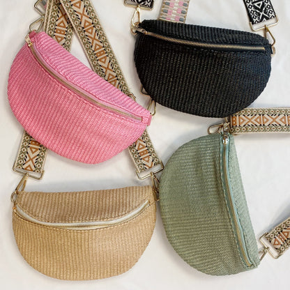 Bahama Breeze Fit All Sling Bag in Black - Bahama Mama Bag