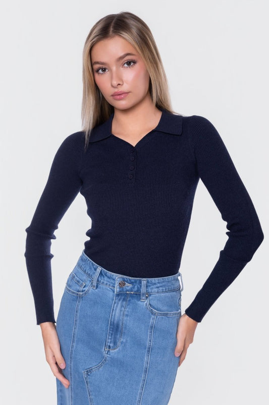 Bailey Top (navy) in XS - Bailey 44 Navy Top