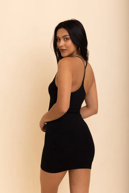 Barely There Seamless Slip Dress - MeeeShop Women's Fashion