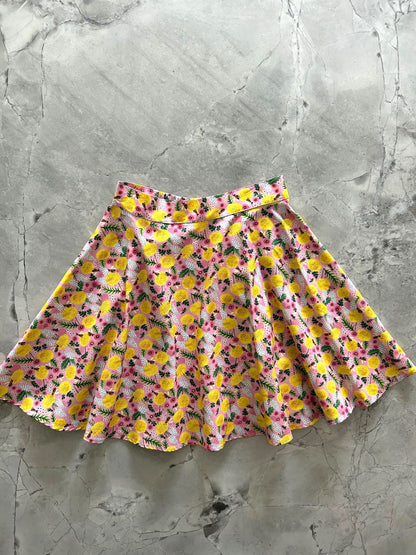 Bees & Dandelions Skater Skirt in M view 3