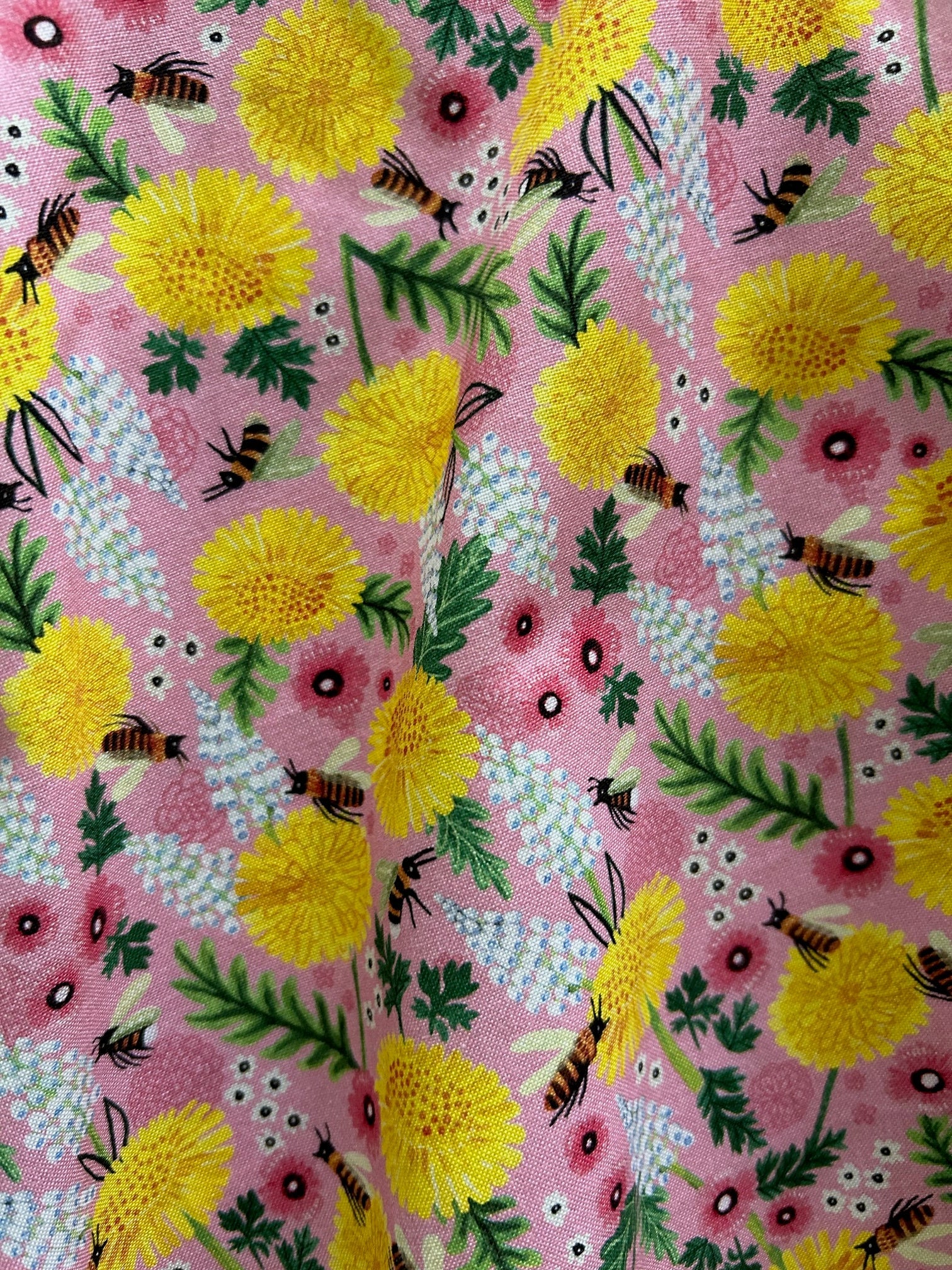 Bees & Dandelions Skater Skirt in S view 2