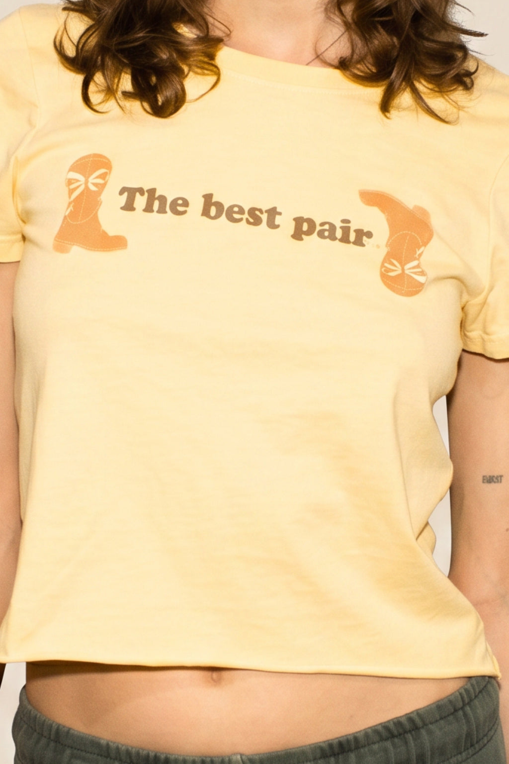 Best Pair of Boots Tee S view 2 (top) - boots tee, pair boots tee - shop at us.meeeshop