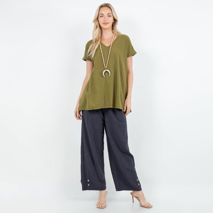 Betsy Top 100% Cotton Gauze in 0 (XS/S) view 10 - Gauze Top