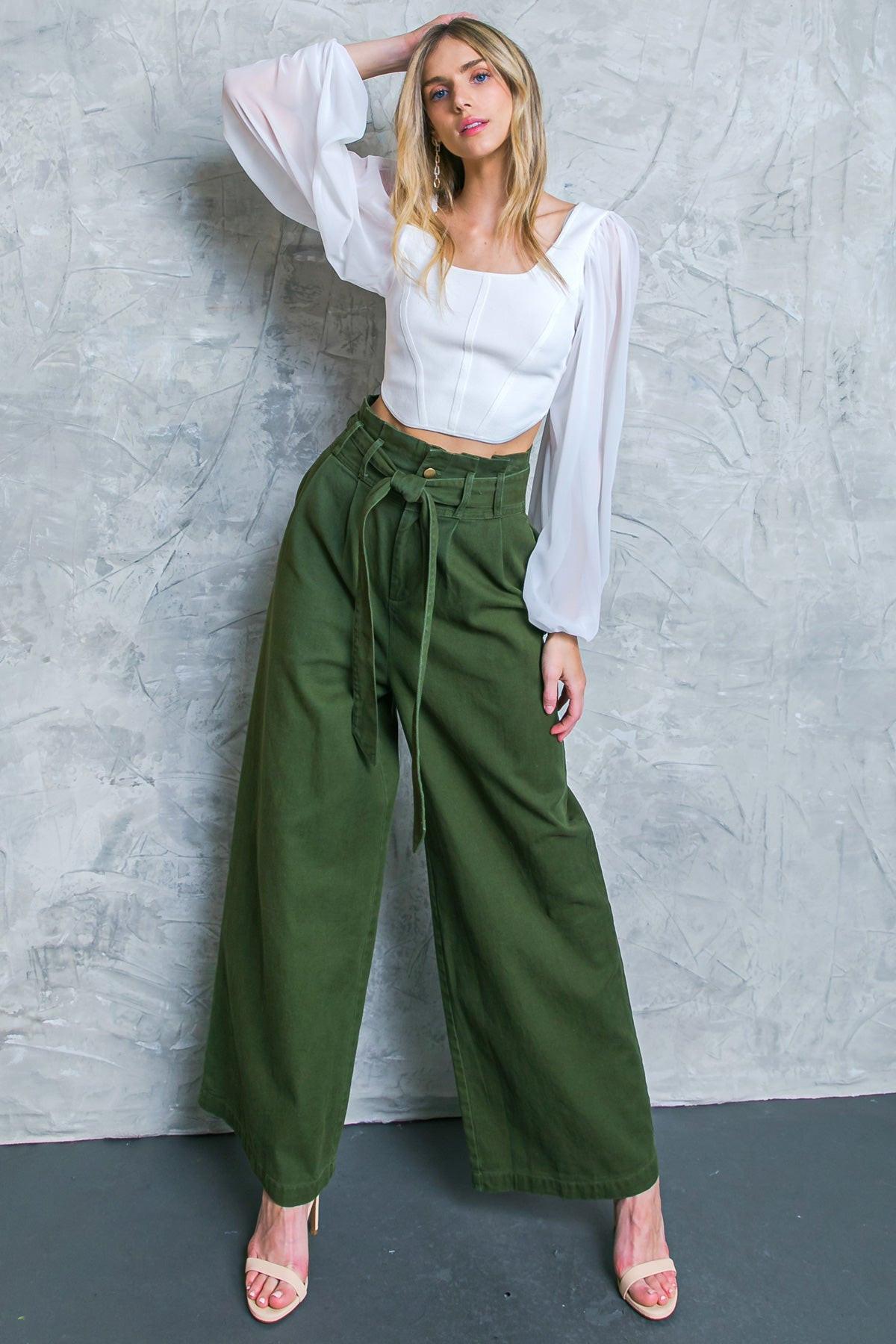 Big Moment Twill Pants view 8 (bottom)