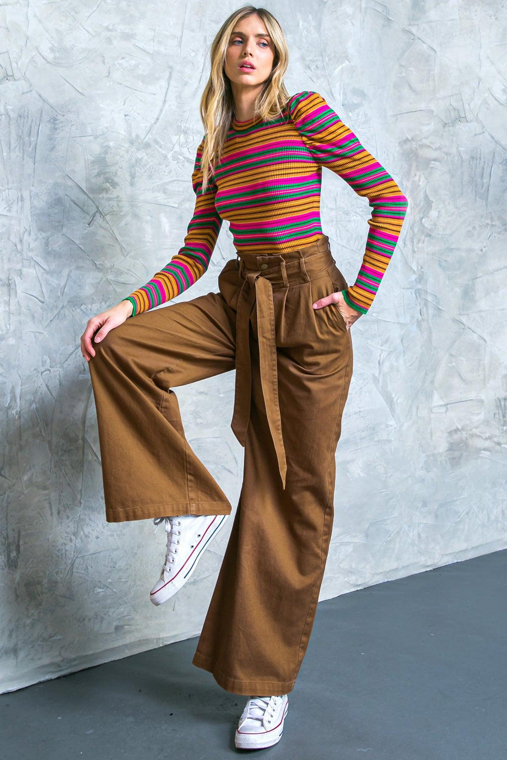 Big Moment Twill Pants view 9 (bottom) - twill pants, moment twill pants - shop at us.meeeshop