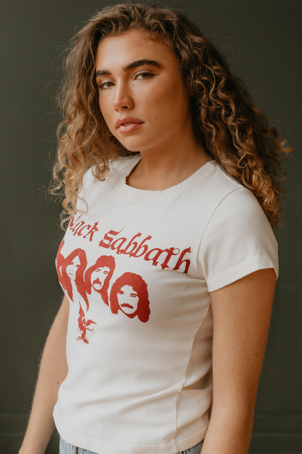 Black Sabbath Baby Tee view 9 - Black Sabbath Tee Shirts (top)