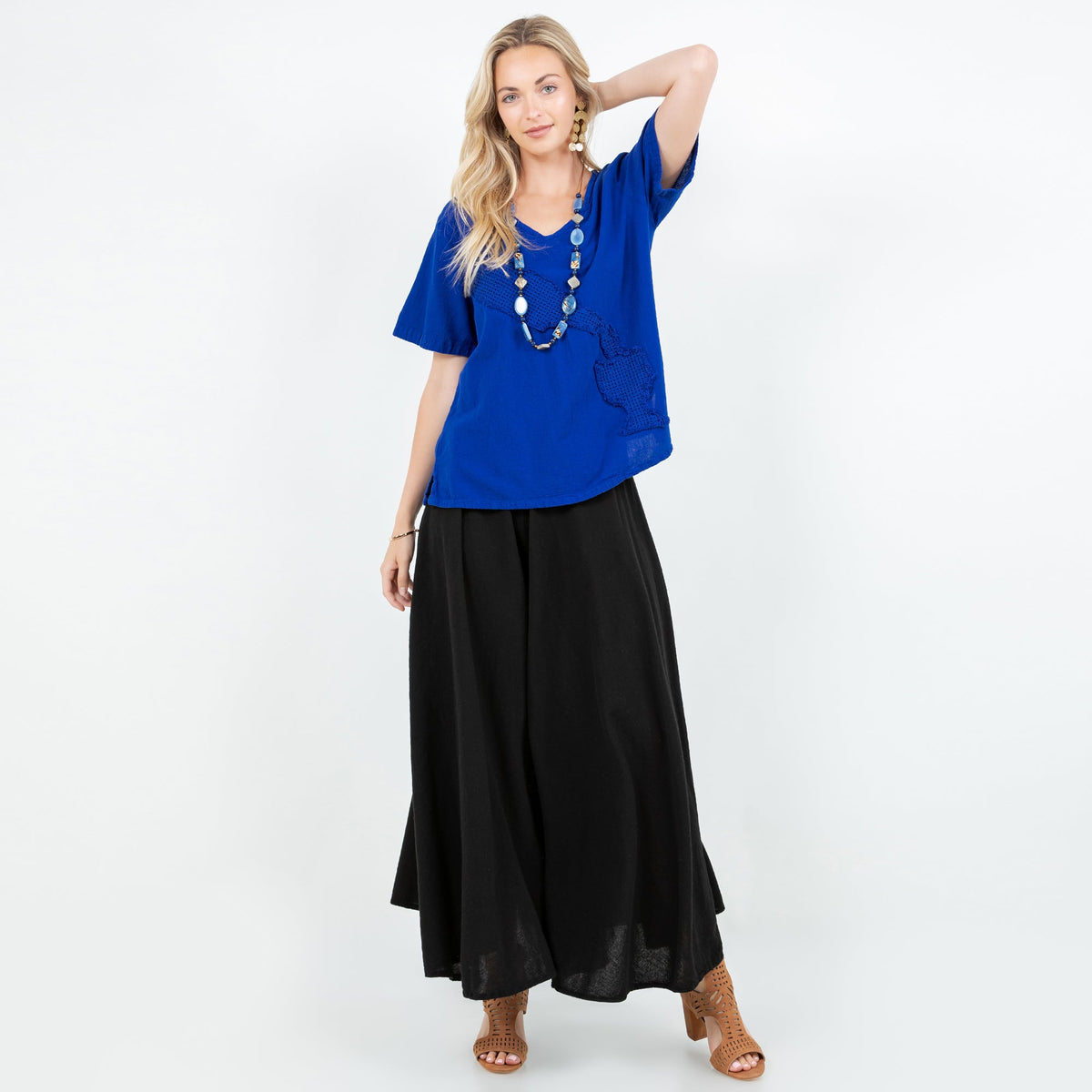 Blanche Pants - 100% Cotton Gauze - MeeeShop Women's Fashion