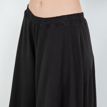 Blanche Pants - 100% Cotton Gauze in Magenta/ Size OSFM view 14 (bottom)