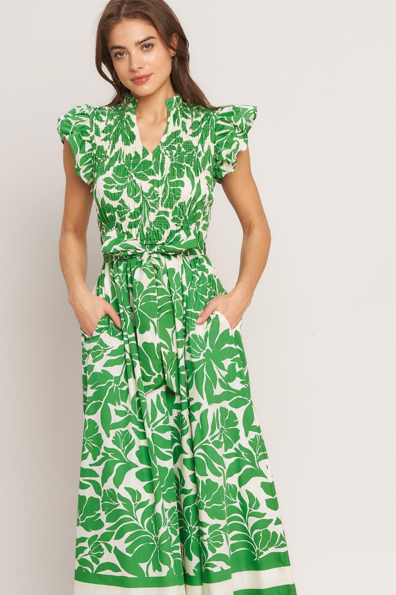 bloom energy woven Bloom Energy Woven Midi Dress view 4 (dress) - shop at us.meeeshop
