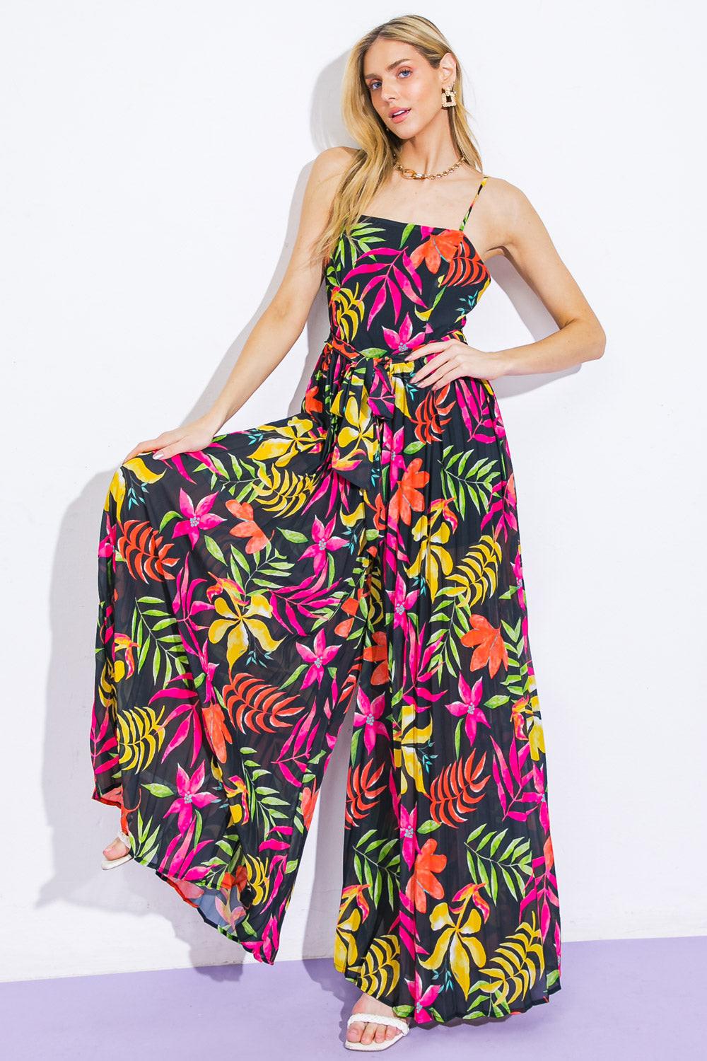 blossoming with joy Blossoming with Joy Woven Jumpsuit view 8 (one-piece) - shop at us.meeeshop