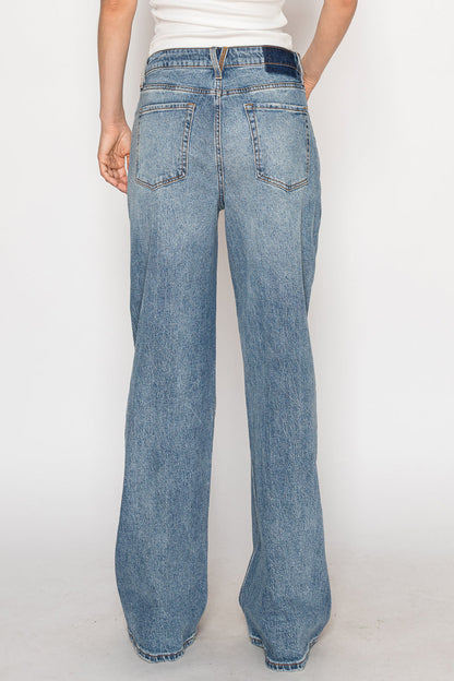 Blue by Artemis Slim Ultra High Rise 90's Straight Jeans in 11 (29) view 6 - High-Waisted - Blue Artemis Pants (bottom)