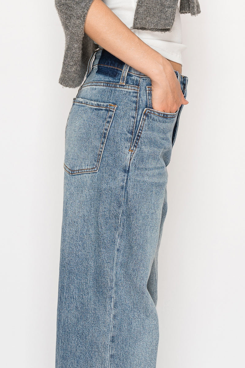 Blue by Artemis Slim Ultra High Rise 90's Straight Jeans view 8 - High-Waisted - Blue Artemis Pants (bottom)