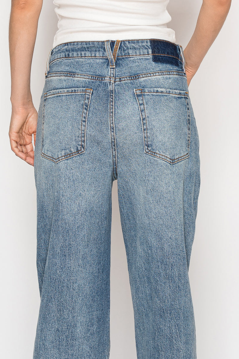 Blue by Artemis Slim Ultra High Rise 90's Straight Jeans view 9 - High-Waisted - Blue Artemis Pants (bottom)