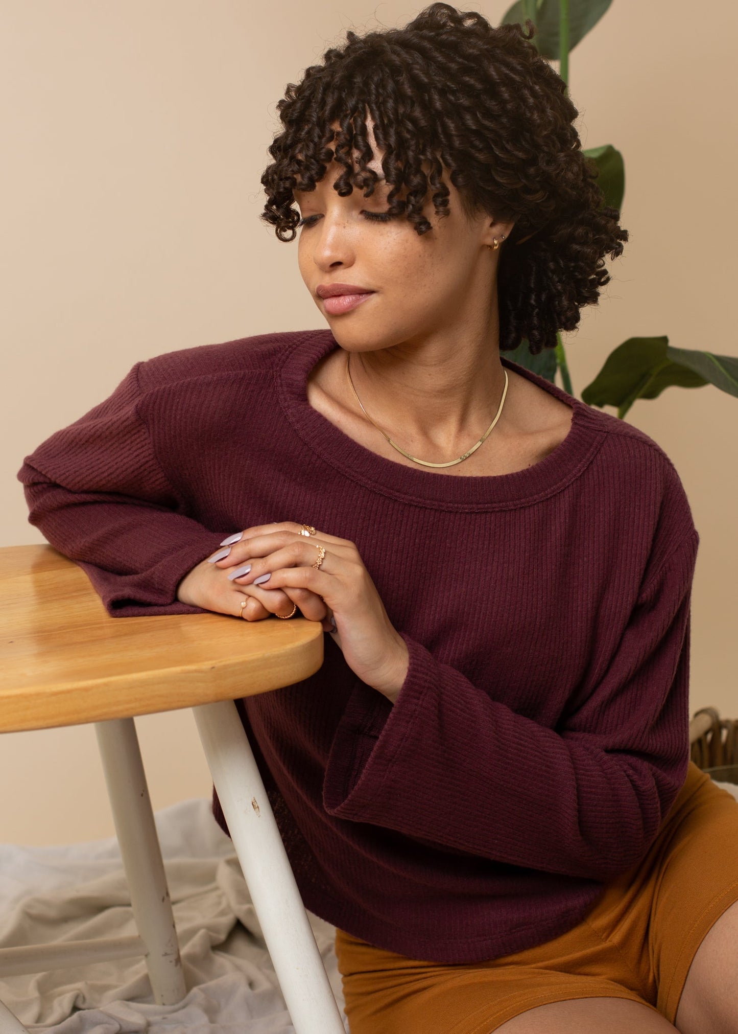 Boatneck Sweater in XS - Boatneck Sweater Women (top)