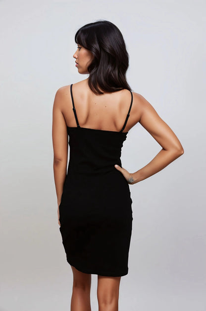 Boho Clothing and Accessories 2-in-1 Shapewear Dress – Double Layer Tummy Control in Large view 6 - Curvy Fit - Control Dress