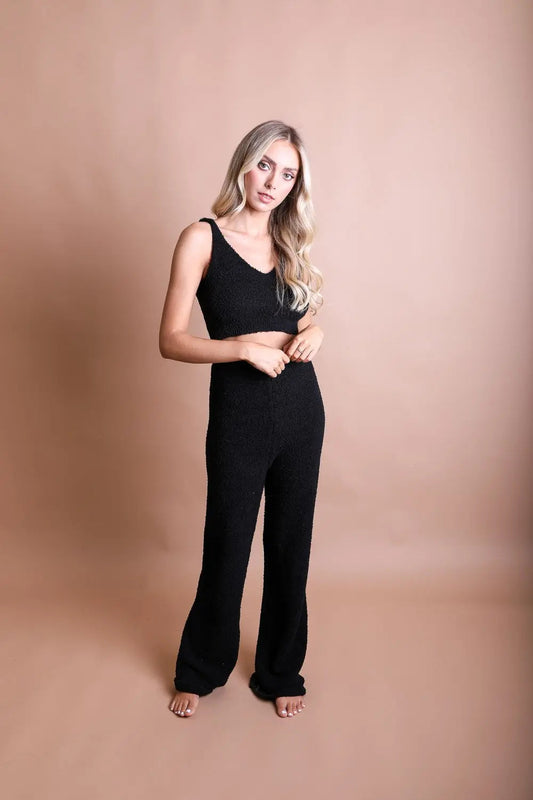 Boho Clothing and Accessories Boucle Lounge Pants in XS/S - Boho Style - Boucle Pajama Pants (bottom)