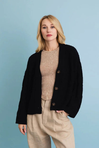 Boho Clothing and Accessories Harvest Hug Cardigan – Soft, Stylish, and Snug 🧶 in XS/S - Boho Style - Boho Style Cardigan