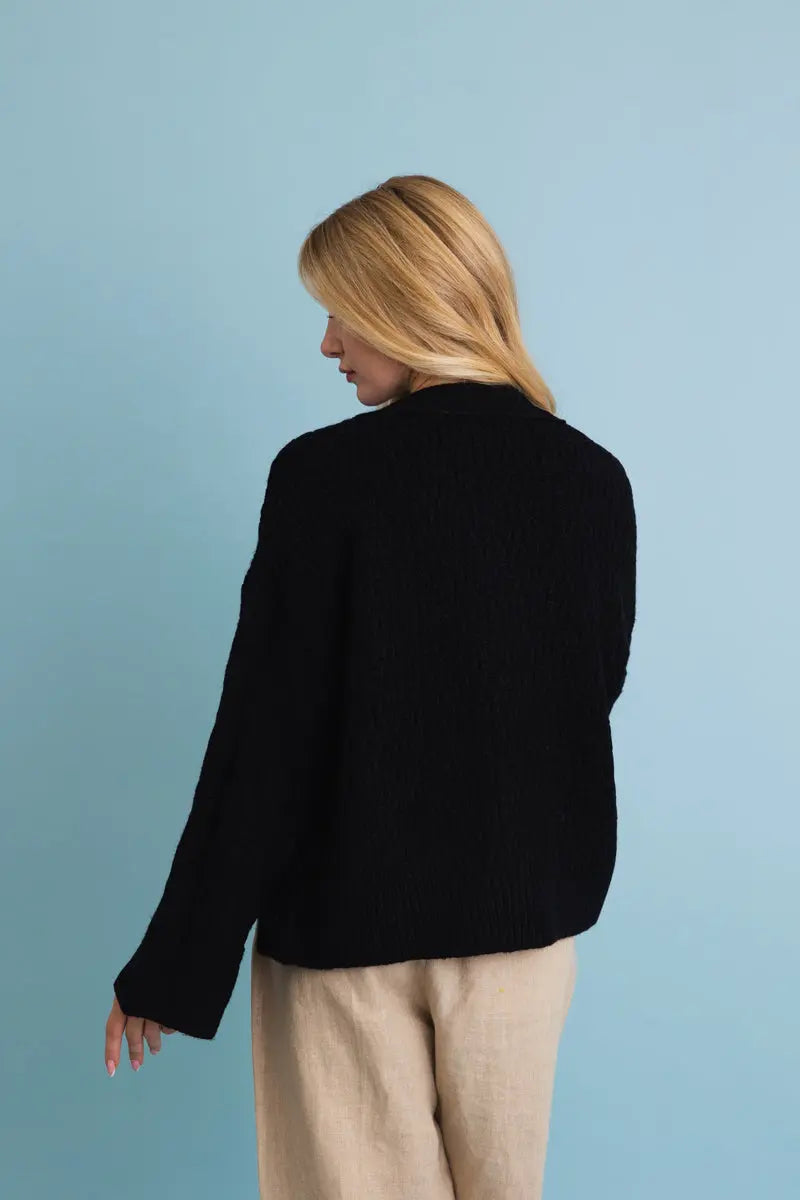 Boho Clothing and Accessories Harvest Hug Cardigan – Soft, Stylish, and Snug 🧶 in XS/S view 2 - Boho Style (top)