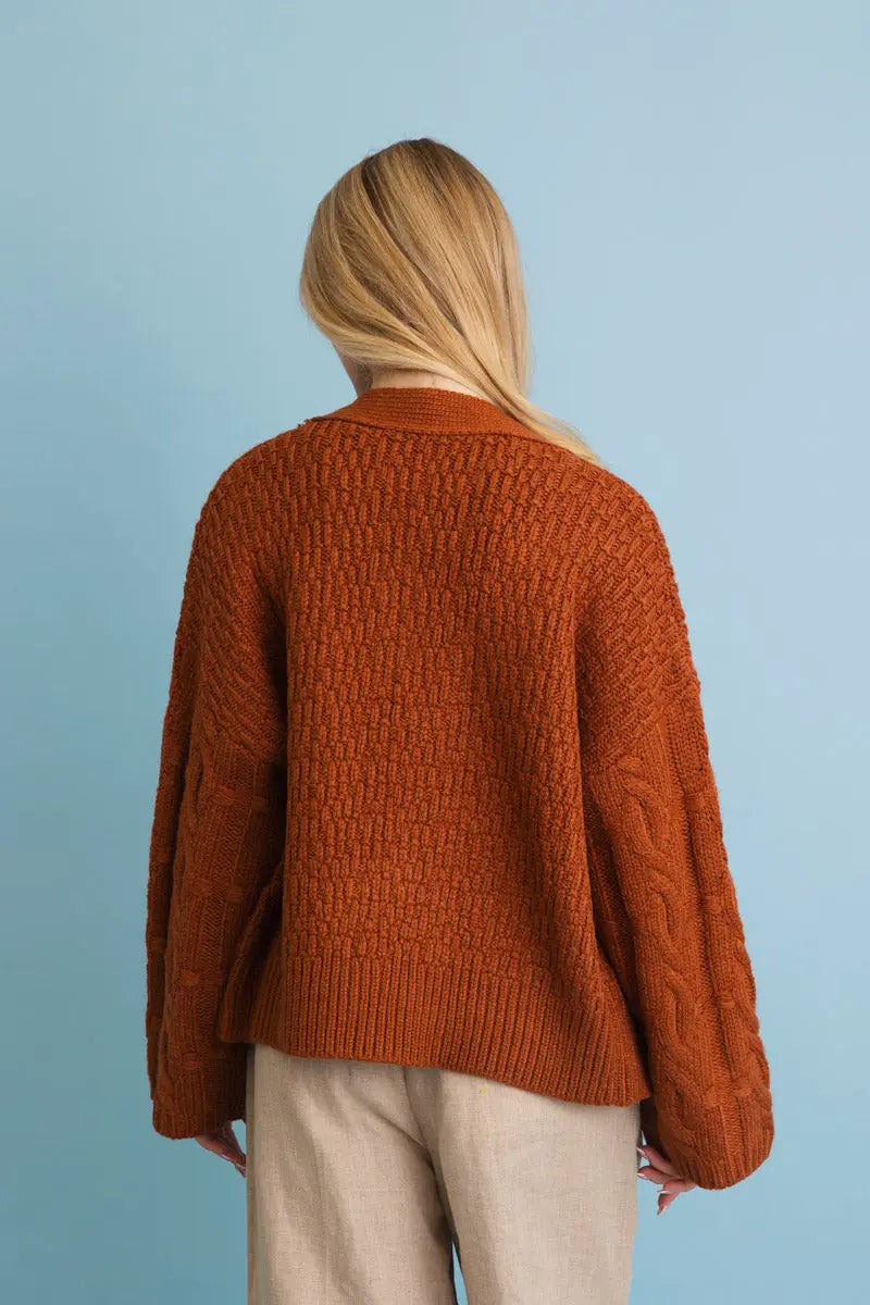 Boho Clothing and Accessories Harvest Hug Cardigan – Soft, Stylish, and Snug 🧶 view 8 - Boho Style - Boho Style Cardigan