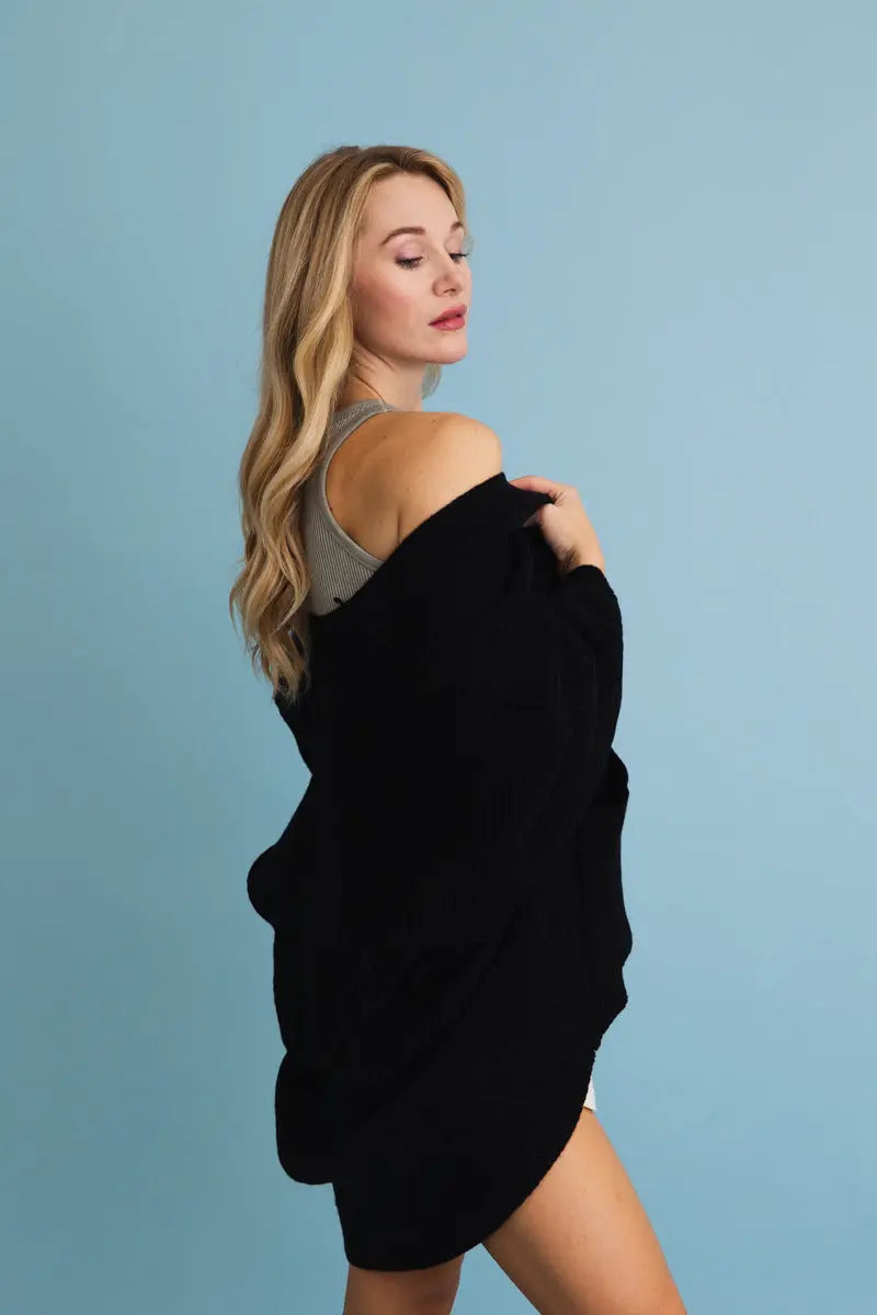 Boho Clothing and Accessories Ribbed Open-front Knit Cardigan - Easy Layering 🧥 Top view 6 - Boho Style - Boho Style Cardigan