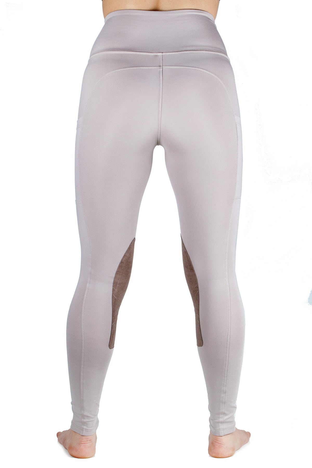 Botori Equestrian Kate Riding Tights in Navy/Black view 3 (bottom)