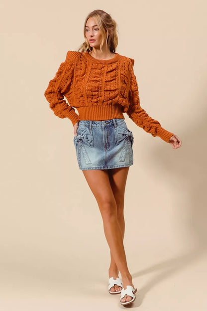 bow knot pocket So Me Bow Knot Pocket Denim Mini Skirt view 8 (skirt) - shop at us.meeeshop