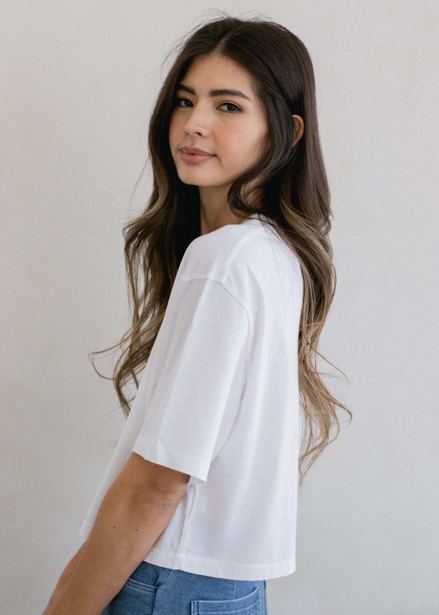 Boxy Crop Tee in XS - Boxy Crop Tee Womens (top)